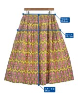 BEAMS BOY（ビームスボーイ）ロング・マキシ丈スカート 黄 サイズ:F レディース/2200654195031