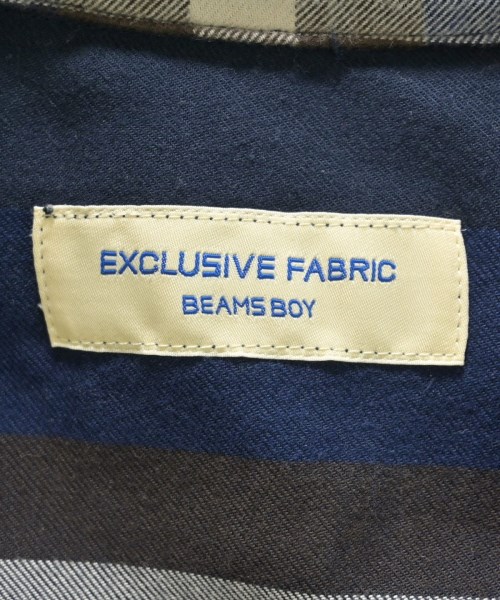 BEAMS BOY（ビームスボーイ）シャツワンピース 紺 サイズ:F レディース/2200700964079