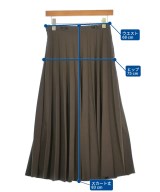BEAMS BOY（ビームスボーイ）ひざ丈スカート 茶 サイズ:F レディース/2200705597371