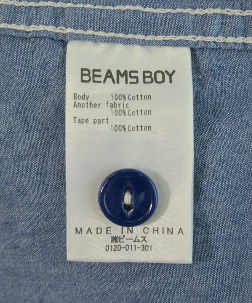 BEAMS BOY（ビームスボーイ）オールインワン/サロペット 青 サイズ:F レディース/2200708230015