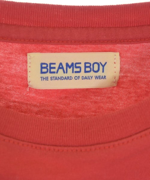 BEAMS BOY（ビームスボーイ）Tシャツ・カットソー 赤 サイズ:F レディース/2200646268019