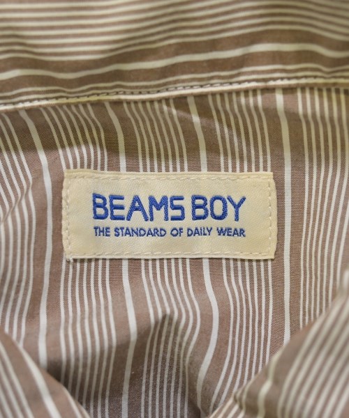 BEAMS BOY（ビームスボーイ）カジュアルシャツ 茶 サイズ:F レディース/2200657581053
