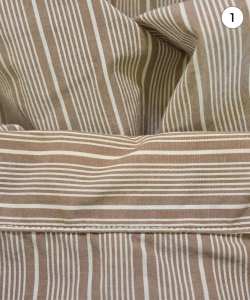 BEAMS BOY（ビームスボーイ）カジュアルシャツ 茶 サイズ:F レディース/2200657581053