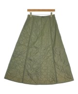 BEAMS BOY（ビームスボーイ）ロング・マキシ丈スカート カーキ サイズ:-(M位) レディース/2200662574019