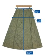 BEAMS BOY（ビームスボーイ）ロング・マキシ丈スカート カーキ サイズ:-(M位) レディース/2200662574019