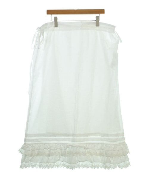 BEAMS BOY(ビームスボーイ)ロング・マキシ丈スカート 白 サイズ:F/2200663714032