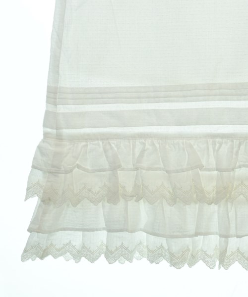 BEAMS BOY（ビームスボーイ）ロング・マキシ丈スカート 白 サイズ:F レディース/2200663714032