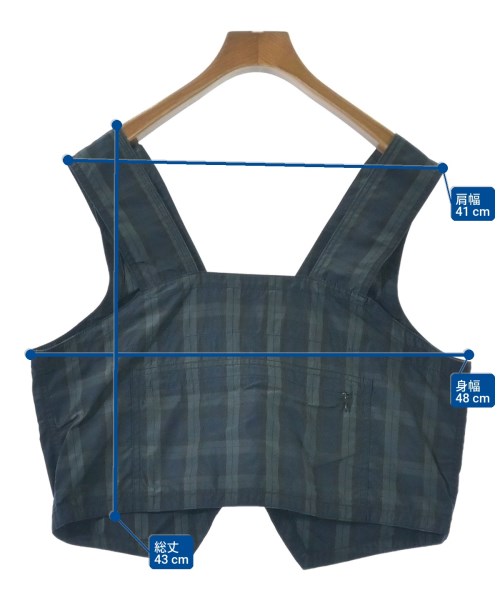 BEAMS BOY（ビームスボーイ）ベスト 紺 サイズ:F レディース/2200664551087