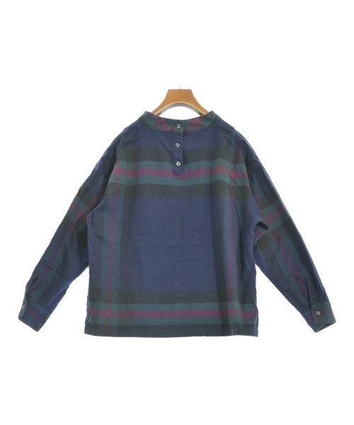 BEAMS BOY（ビームスボーイ）ブラウス 紺 サイズ:F レディース/2200660616063