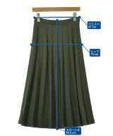 BEAMS BOY（ビームスボーイ）ロング・マキシ丈スカート カーキ サイズ:-(M位) レディース/2200663702022