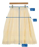 BEAMS BOY（ビームスボーイ）ひざ丈スカート 白 サイズ:-(M位) レディース/2200663446049