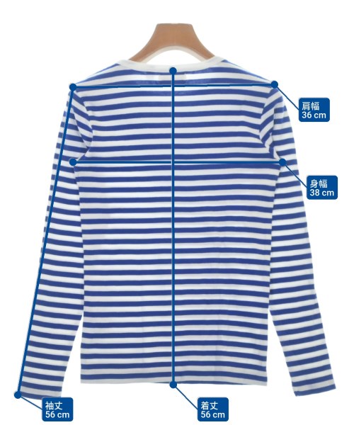 BEAMS BOY（ビームスボーイ）Tシャツ・カットソー 青 サイズ:-(XS位) レディース/2200665388033