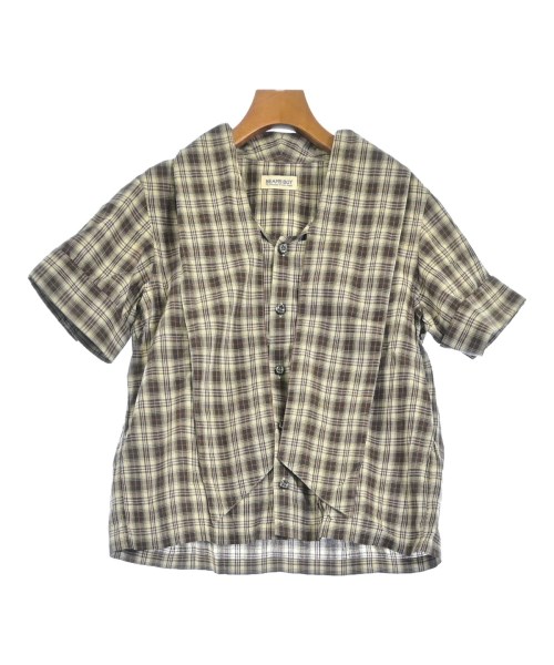 BEAMS BOY(ビームスボーイ)カジュアルシャツ 茶 サイズ:F/2200663666102