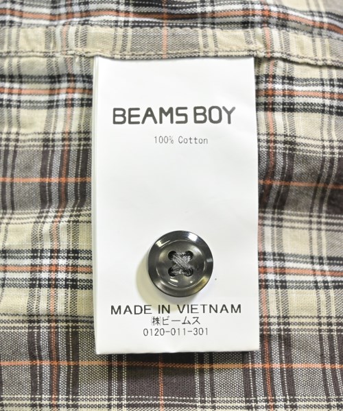 BEAMS BOY（ビームスボーイ）カジュアルシャツ 茶 サイズ:F レディース/2200663666102
