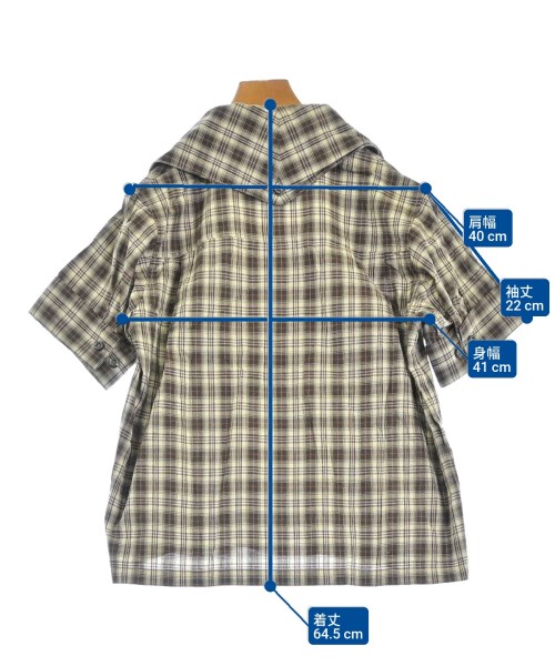 BEAMS BOY（ビームスボーイ）カジュアルシャツ 茶 サイズ:F レディース/2200663666102