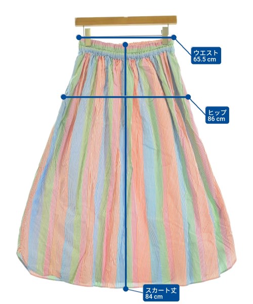 BEAMS BOY（ビームスボーイ）ロング・マキシ丈スカート オレンジ サイズ:-(M位) レディース/2200669916010