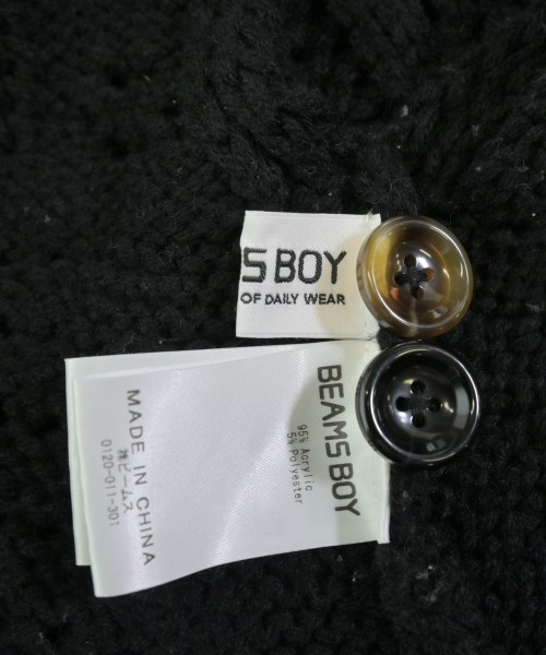 BEAMS BOY（ビームスボーイ）ベスト 黒 サイズ:-(L位) レディース/2200668183062