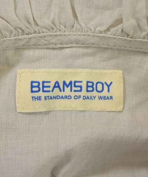 BEAMS BOY（ビームスボーイ）カジュアルシャツ ベージュ サイズ:F レディース/2200726314117