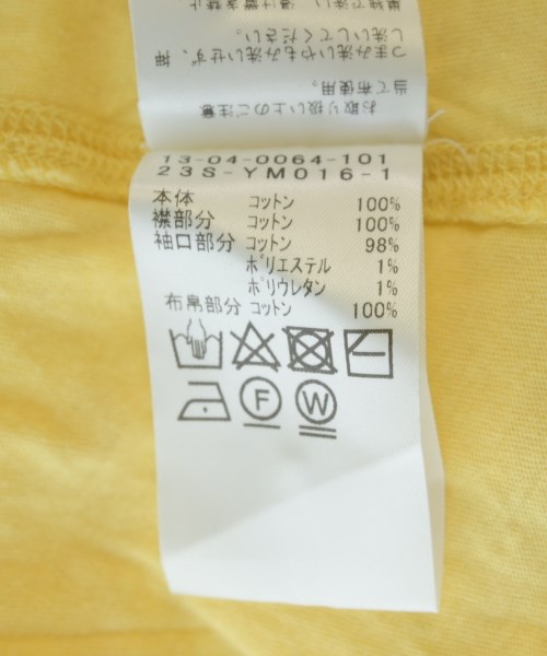 BEAMS BOY（ビームスボーイ）Tシャツ・カットソー 黄 サイズ:F レディース/2200727443106