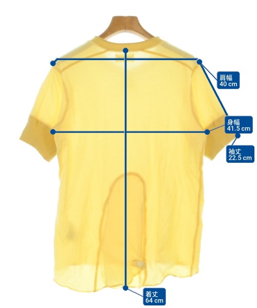 BEAMS BOY（ビームスボーイ）Tシャツ・カットソー 黄 サイズ:F レディース/2200727443106