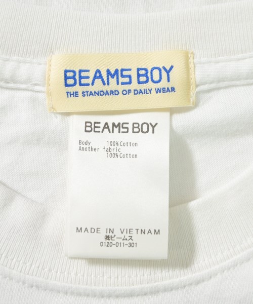 BEAMS BOY（ビームスボーイ）Tシャツ・カットソー 白 サイズ:1(S位) レディース/2200736587334