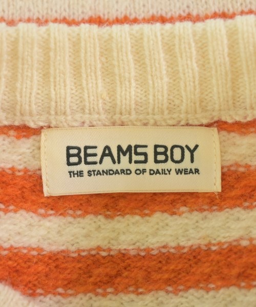 BEAMS BOY（ビームスボーイ）ニット・セーター オレンジ サイズ:F レディース/2200724371013