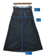 BEAMS BOY（ビームスボーイ）ロング・マキシ丈スカート 紺 サイズ:1(S位) レディース/2200680284020