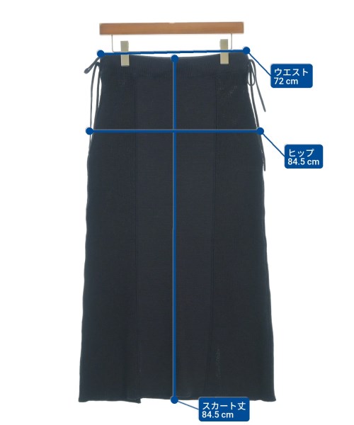 BEAMS BOY（ビームスボーイ）ロング・マキシ丈スカート 紺 サイズ:-(M位) レディース/2200682901017