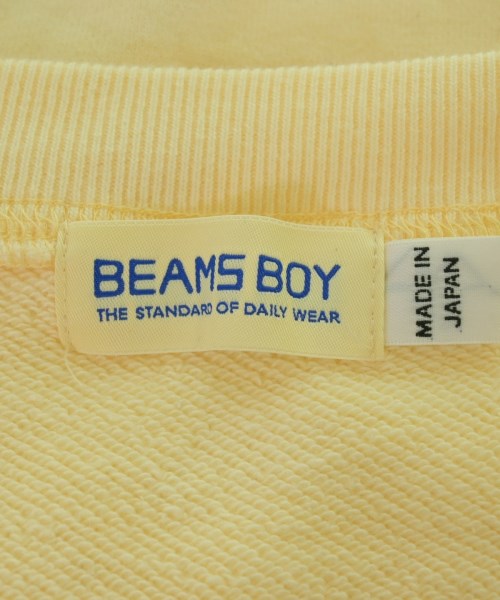BEAMS BOY（ビームスボーイ）スウェット 黄 サイズ:F レディース/2200693118039