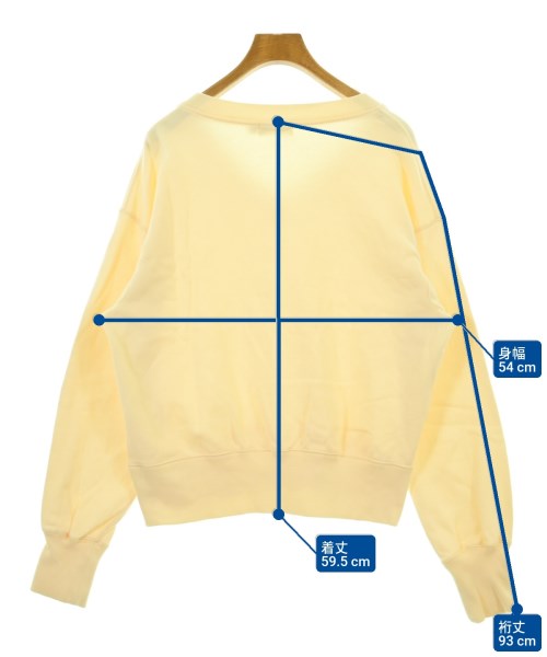 BEAMS BOY（ビームスボーイ）スウェット 黄 サイズ:F レディース/2200693118039