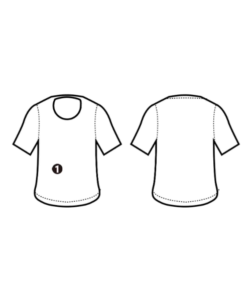 Le minor（ルミノア）Tシャツ・カットソー 白 サイズ:-(M位) メンズ/2200611621092