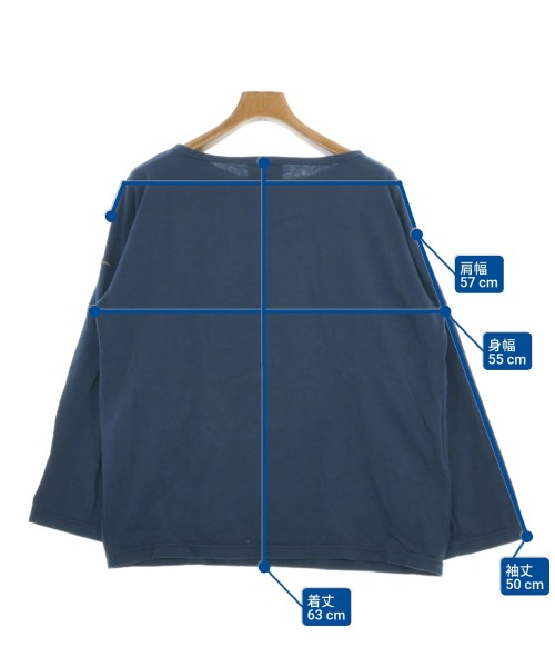 Le minor（ルミノア）Tシャツ・カットソー 紺 サイズ:3(L位) メンズ/2200668588171