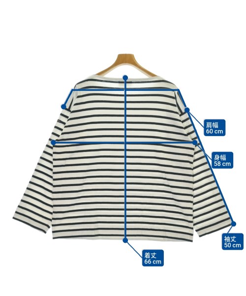 Le minor（ルミノア）Tシャツ・カットソー 白 サイズ:4(XL位) メンズ/2200695147310