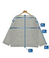 Le minor（ルミノア）Tシャツ・カットソー 白 サイズ:4(XL位) メンズ/2200695147310