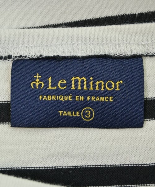 Le minor（ルミノア）Tシャツ・カットソー 白 サイズ:3(L位) メンズ/2200692650288