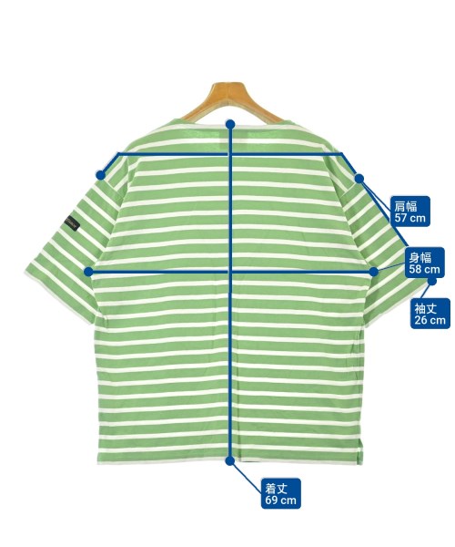 Le minor（ルミノア）Tシャツ・カットソー 緑 サイズ:3(L位) メンズ/2200647877401