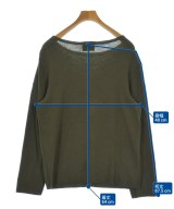 Le minor（ルミノア）ニット・セーター カーキ サイズ:4(XL位) メンズ/2200643373075