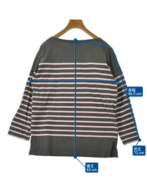 Le minor（ルミノア）Tシャツ・カットソー グレー サイズ:1(S位) メンズ/2200652847024