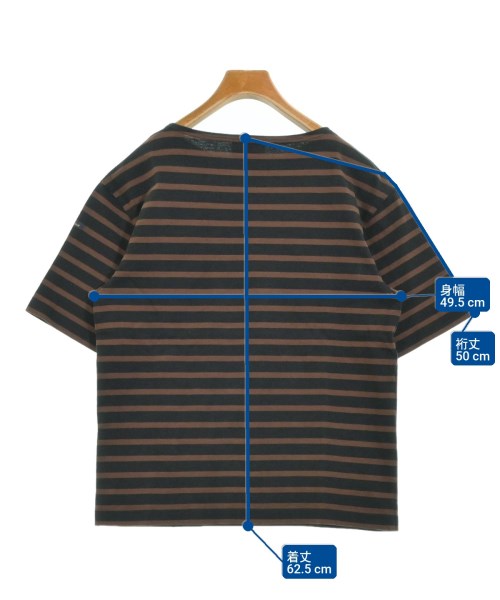 Le minor（ルミノア）Tシャツ・カットソー 茶 サイズ:3(L位) メンズ/2200684375069