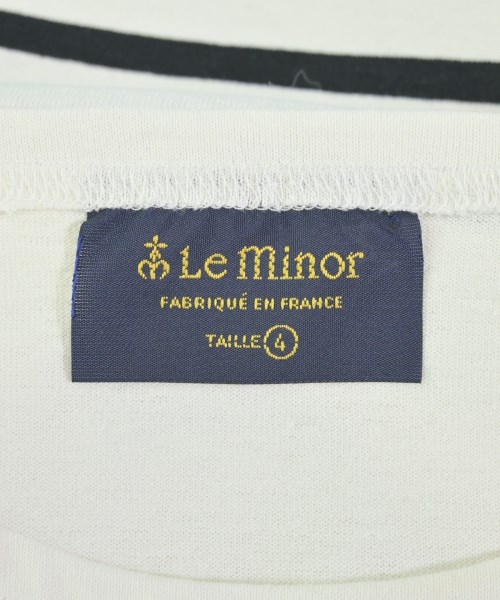 Le minor（ルミノア）Tシャツ・カットソー 白 サイズ:4(XL位) メンズ/2200686759065