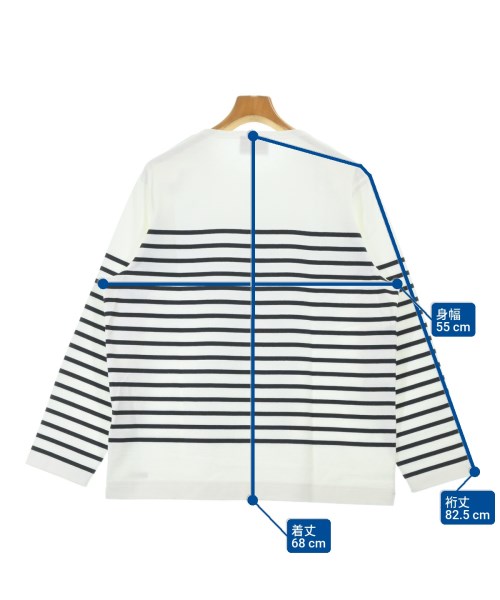 Le minor（ルミノア）Tシャツ・カットソー 白 サイズ:4(XL位) メンズ/2200686759065