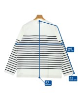 Le minor（ルミノア）Tシャツ・カットソー 白 サイズ:4(XL位) メンズ/2200686759065
