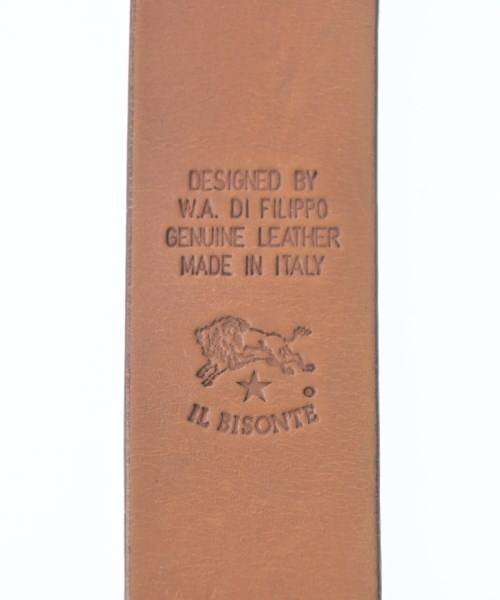 IL BISONTE（イルビゾンテ）ベルト ベージュ サイズ:90 メンズ/2200643916081