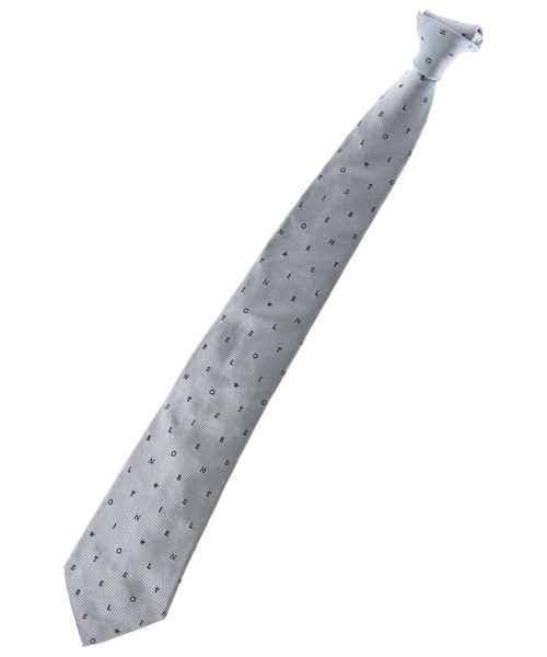 IL BISONTE(イルビゾンテ)ネクタイ グレー サイズ:-/2200652771152