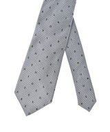 IL BISONTE（イルビゾンテ）ネクタイ グレー サイズ:- メンズ/2200652771152