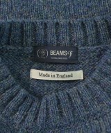 BEAMS F（ビームスエフ）ニット・セーター 青 サイズ:S メンズ/2200635804013