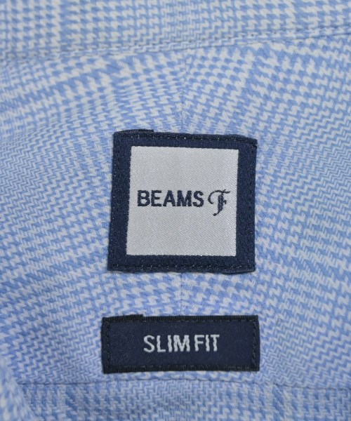 BEAMS F（ビームスエフ）ドレスシャツ 青 サイズ:38(S位) メンズ/2200642105028