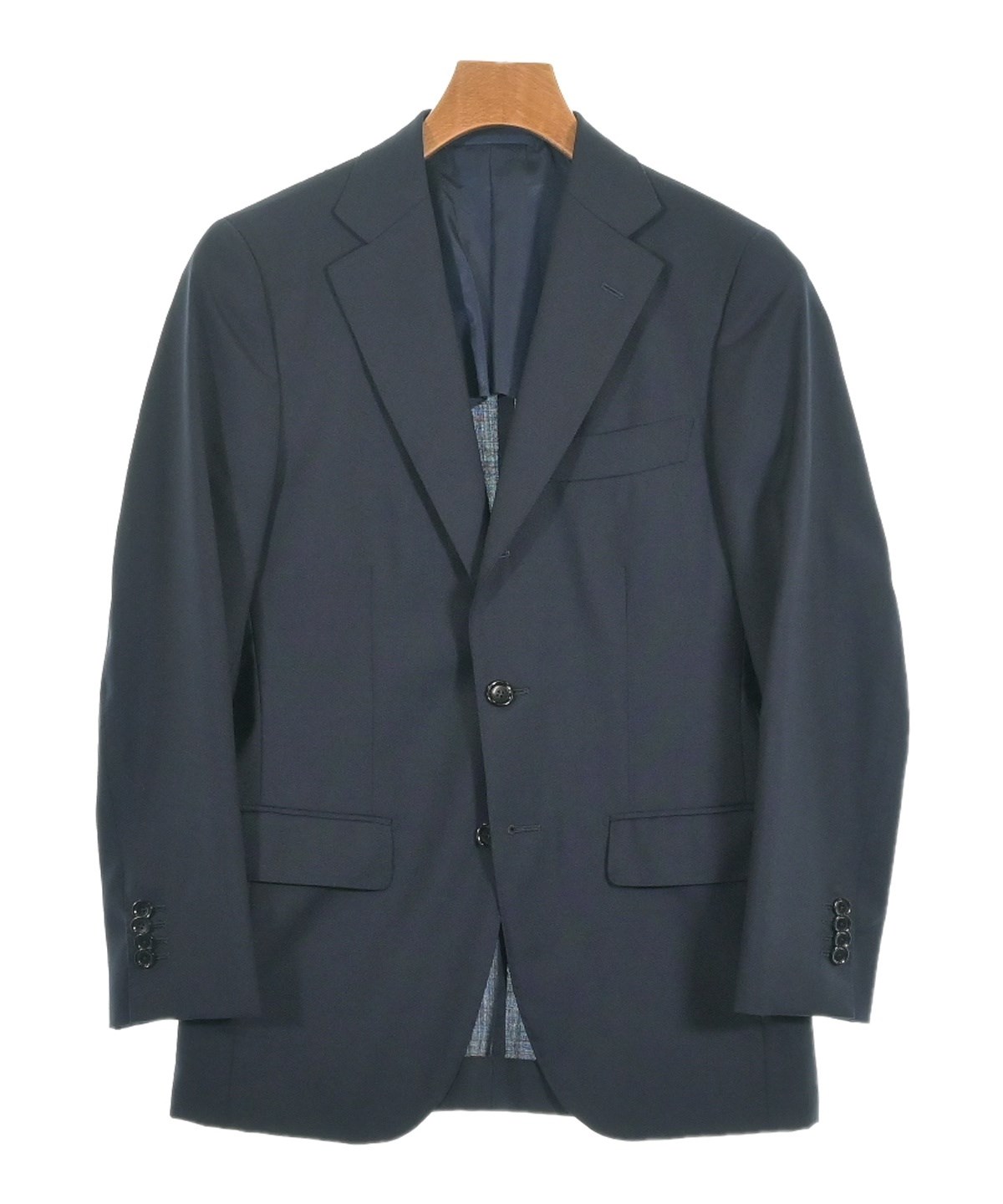 BEAMS F（ビームスエフ）テーラードジャケット 紺 サイズ:42(XS位