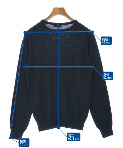 BEAMS F（ビームスエフ）ニット・セーター 紺 サイズ:46(M位) メンズ/2200621420050