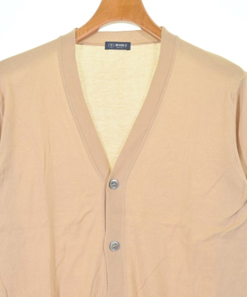 BEAMS F（ビームスエフ）カーディガン ベージュ サイズ:44(S位) メンズ/2200611873026